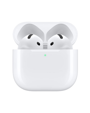 אוזניות אלחוטיות Apple AirPods 4 With Active Noise Cancellation עם ביטול רעשים אקטיבי - כולל מארז טעינה בחיבור USB-C | אחריות רשמית אפל לשנה