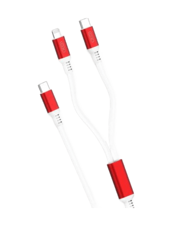 XO NB136 | כבל טעינה PD מפוצל Lightning + Type c