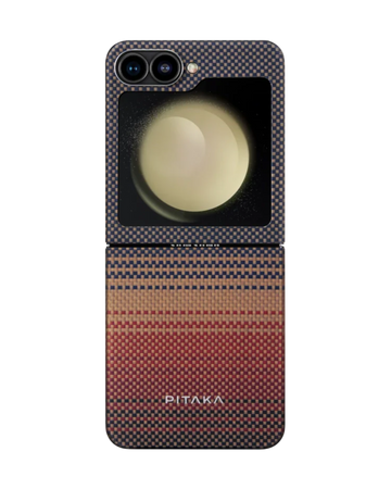 Galaxy Z Flip 6 | Sunset מגן הקרבון הדק והקל בעולם | PITAKA - פיטאקה