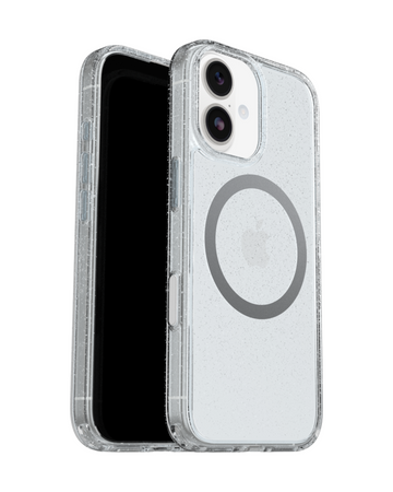 Otterbox SYMMETRY With magsafe - iPhone 17 יבואן רשמי | שקוף נצנצים | המגן החזק בעולם