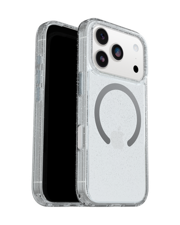 Otterbox SYMMETRY With magsafe - iPhone 17 Pro Max יבואן רשמי | שקוף נצנצים | המגן החזק בעולם