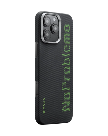 Iphone 16 pro max "NoProblemo" Aries x Pitaka | Limited Edition | מגן הקרבון הדק והקל בעולם | PITAKA - פיטאקה - Iphone 16 Pro Max