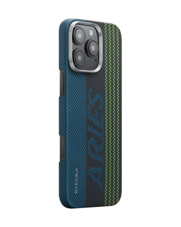 Iphone 16 Pro - "Credit card" Aries x Pitaka | Limited Edition | מגן הקרבון הדק והקל בעולם | PITAKA - פיטאקה