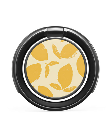 BURGA RING HOLDER | Lemon Tart - תופסן לאצבע מתכוונן אופנתי