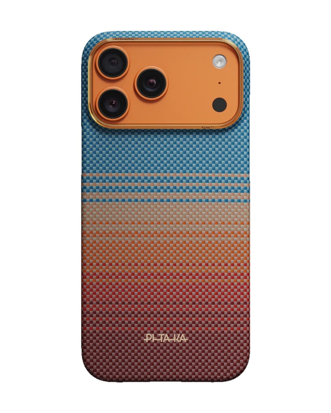PITAKA California Dream 01 Edge Case for iPhone 17 Pro Max - מגן סיב ארמיד פרימיום לאייפון 17 פרו מקס