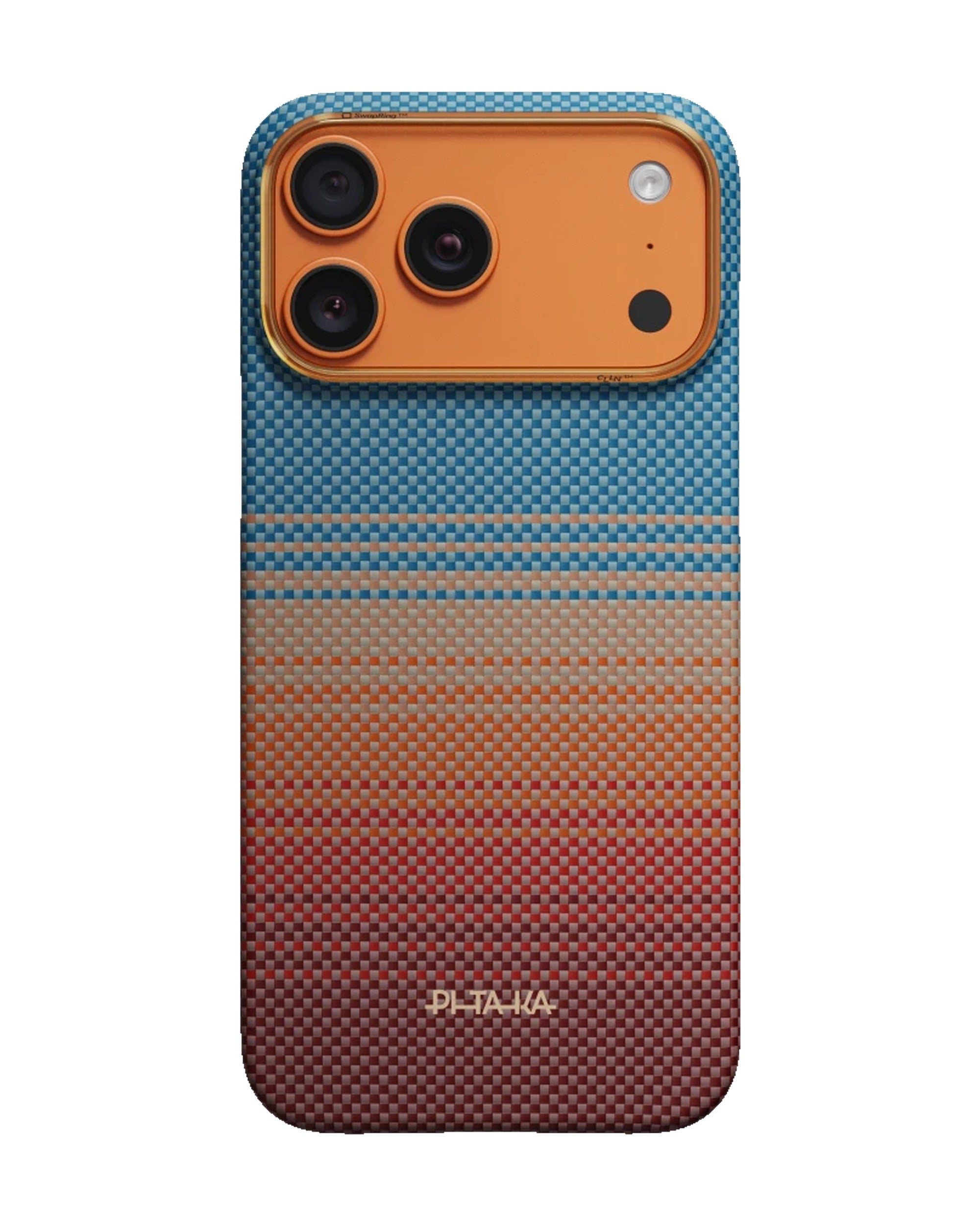PITAKA California Dream 01 Edge Case for iPhone 17 Pro Max - מגן סיב ארמיד פרימיום לאייפון 17 פרו מקס
