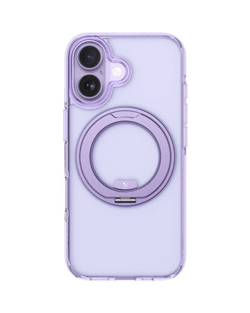 AMAZINGTHING Titan Pro MagSpin Case iPhone 17 Purple - מגן פרימיום עם רינג מסתובב לאייפון 17 סגול