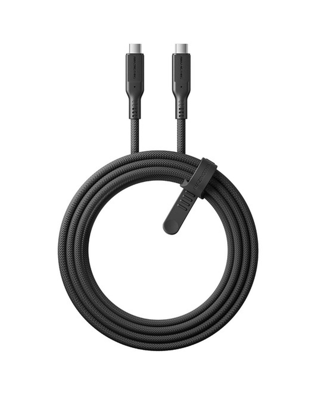 AMAZINGTHING Thunder Pro 7X 70W 4K USB-C to C 1m Black - כבל USB-C מהיר 70W 1 מ׳ שחור