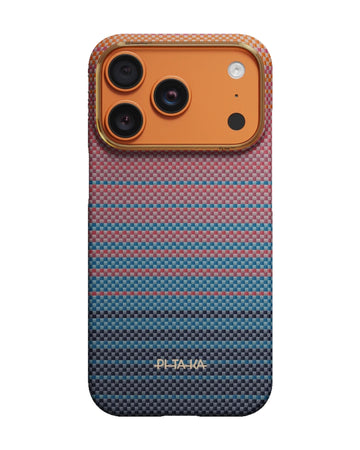 PITAKA California Dream 05 Edge Case for iPhone 17 Pro - מגן סיב ארמיד פרימיום לאייפון 17 פרו
