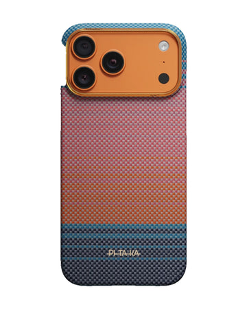 PITAKA California Dream 04 Edge Case for iPhone 17 Pro Max - מגן סיב ארמיד פרימיום לאייפון 17 פרו מקס