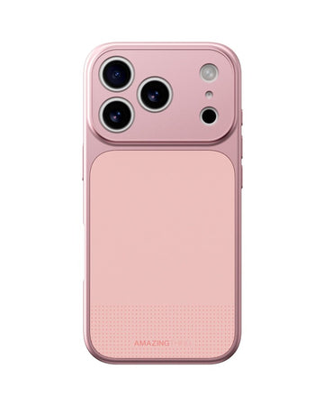 AMAZINGTHING Minimal FullCover Case iPhone 17 Pro Max Pink - מגן מלא מינימליסטי לאייפון 17 פרו מקס ורוד