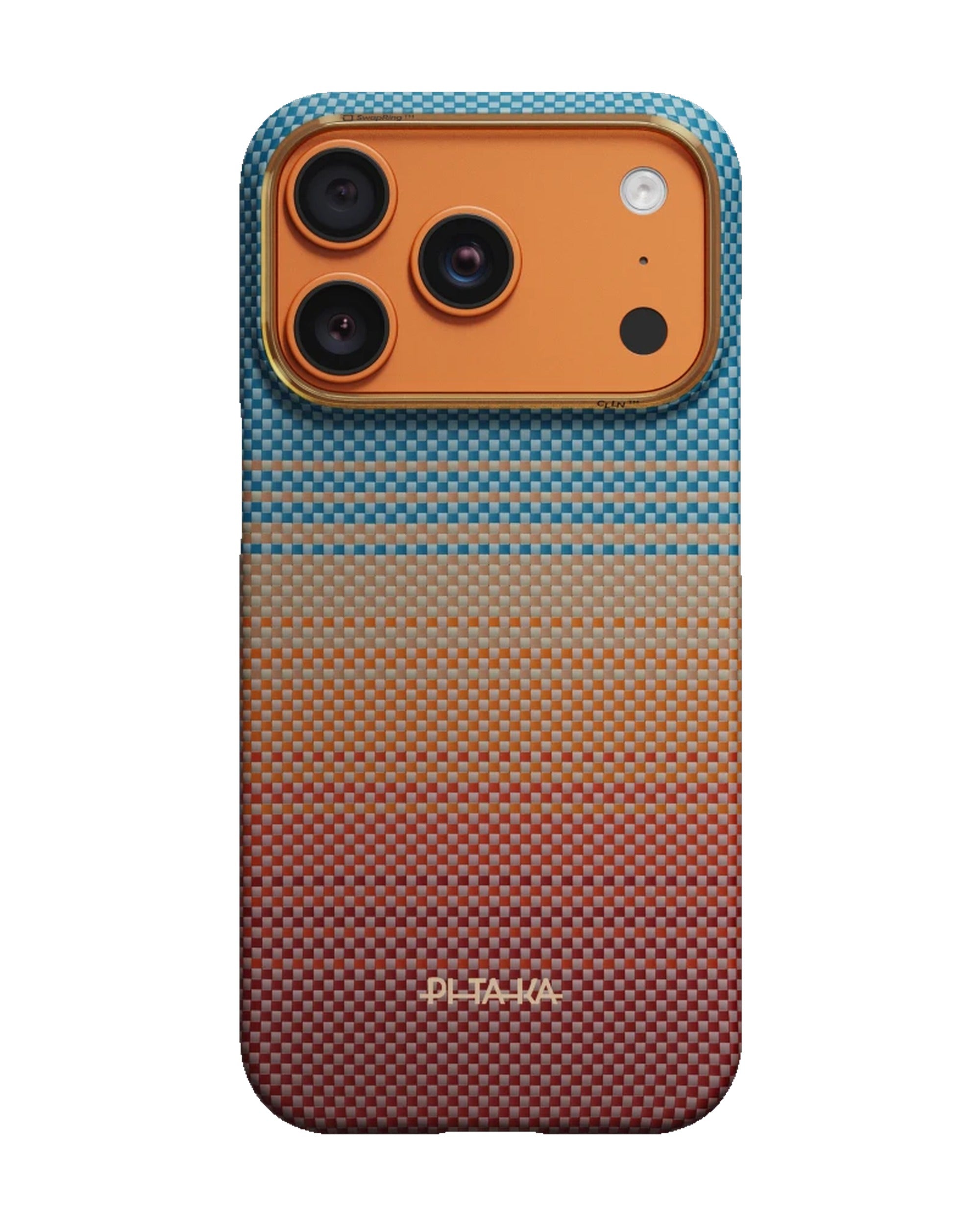 PITAKA California Dream 01 Edge Case for iPhone 17 Pro - מגן סיב ארמיד פרימיום לאייפון 17 פרו