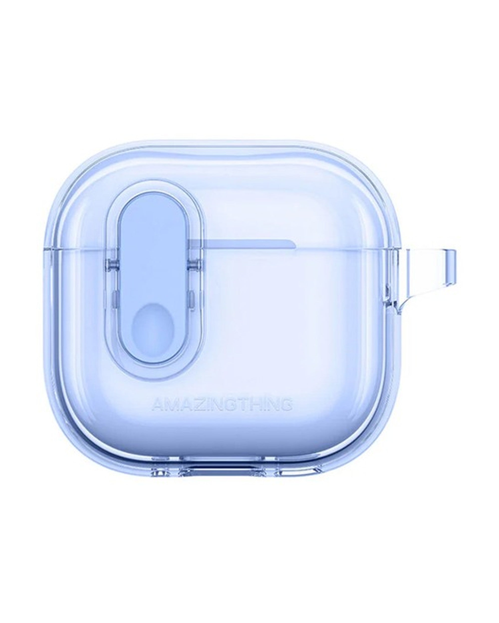 AMAZINGTHING Minimal Click Case AirPods 4 Ultramarine - מגן מינימליסטי לאיירפודס 4 אולטראמרין