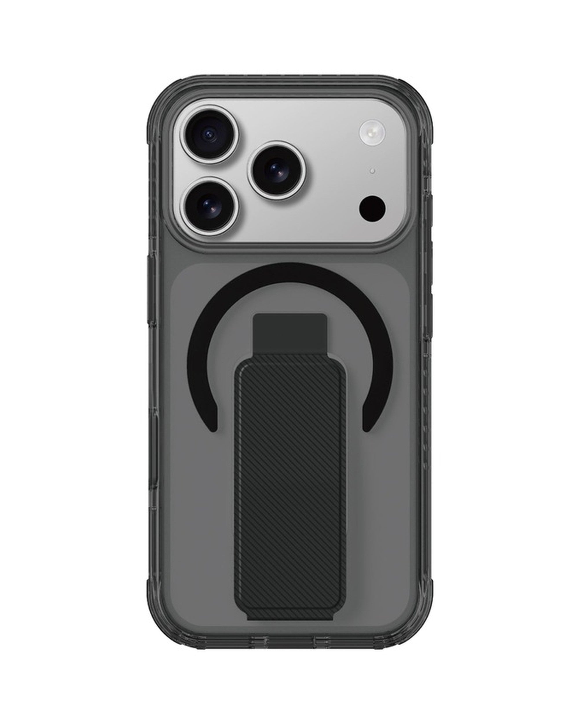 AMAZINGTHING Titan Pro+ Holder Case iPhone 17 Pro Max Black - מגן פרימיום עם מעמד מתקפל לאייפון 17 פרו מקס שחור