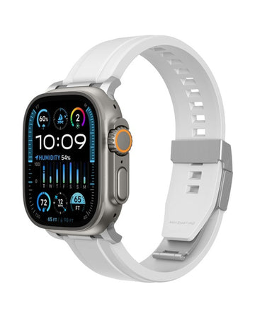 AMAZINGTHING Titan Chrono Band Watch 46-49mm White - רצועת שעון Titan Chrono לבן