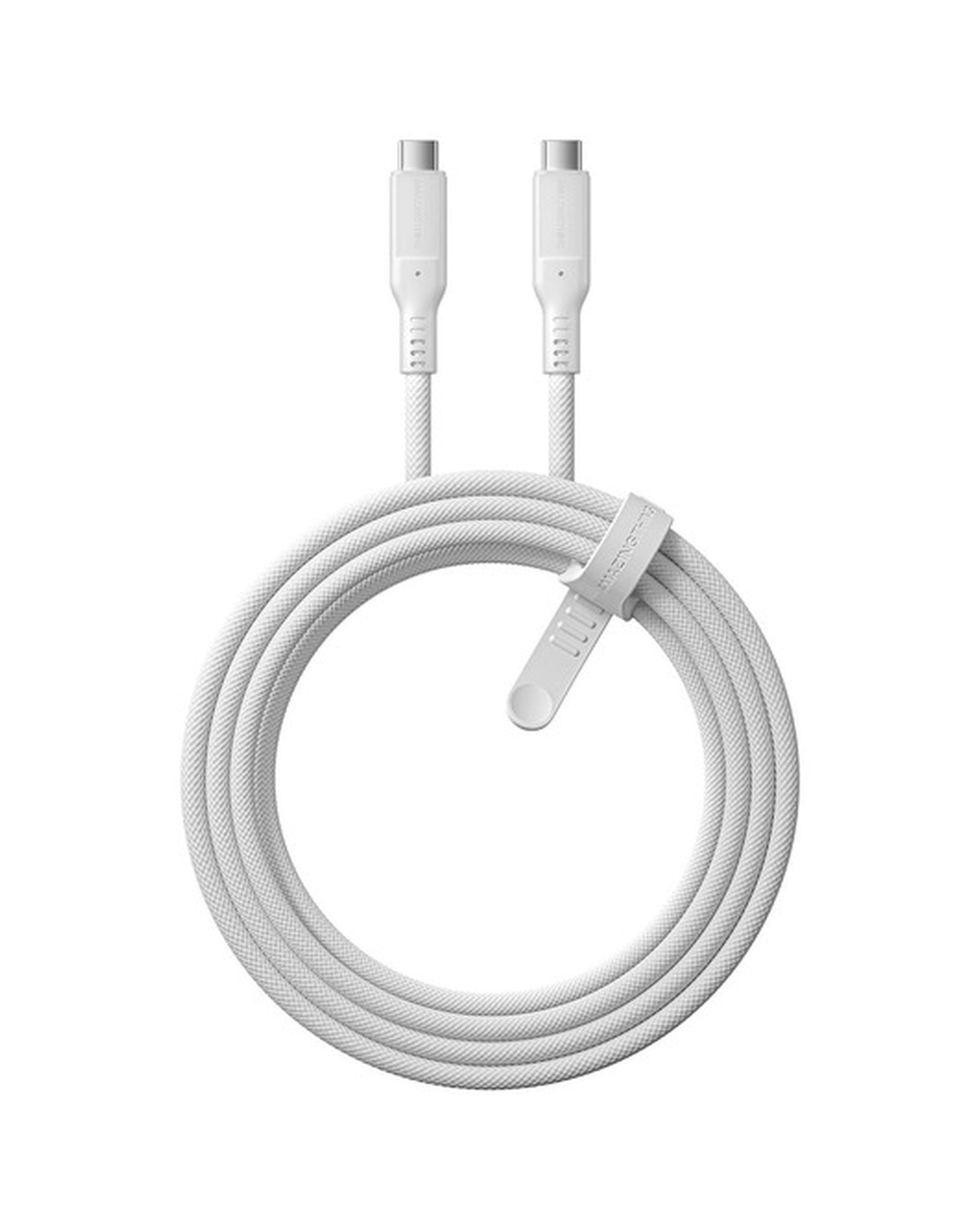 AMAZINGTHING Thunder Pro 7X 70W 4K USB-C to C 1m White - כבל USB-C מהיר 70W 1 מ׳ לבן