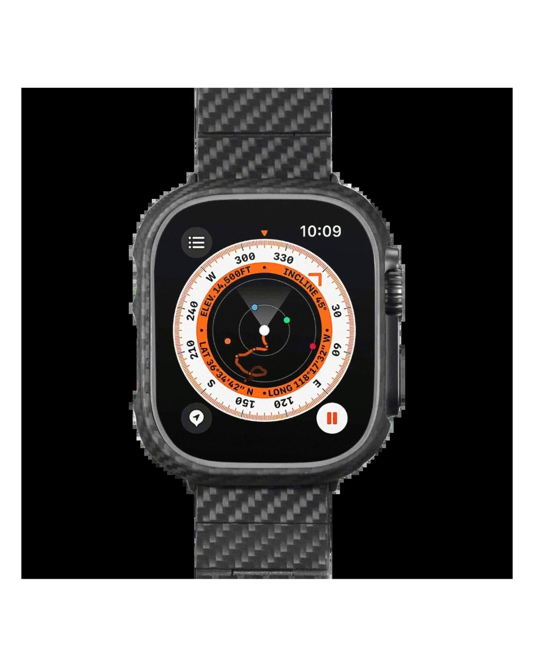 PITAKA Air Case for Apple Watch Ultra 49mm - מגן סיב ארמיד דק במיוחד לאפל ווטש אולטרה 49 מ״מ