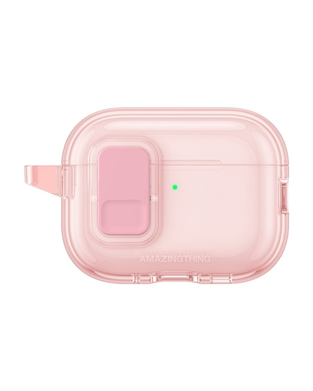 AMAZINGTHING Minimal Click Case AirPods 4 Clear - מגן מינימליסטי לאיירפודס 4 שקוף
