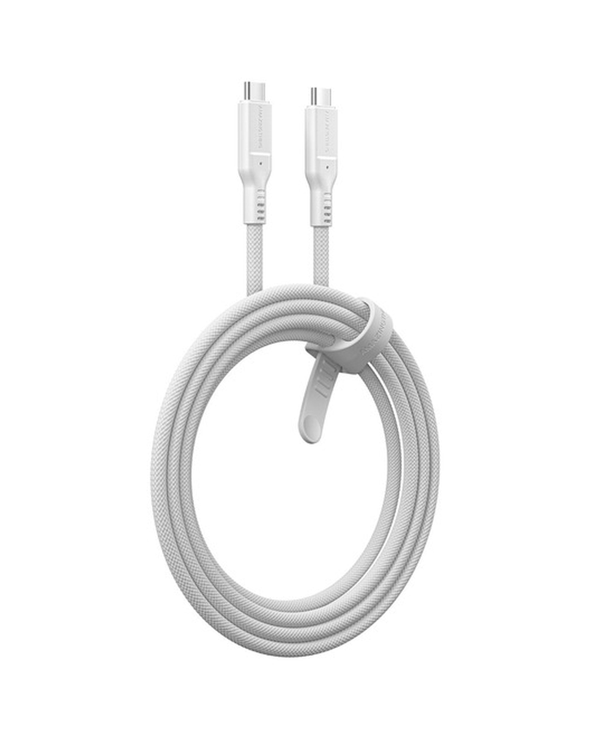 AMAZINGTHING Thunder Pro 7X 70W 4K USB-C to C 1m White - כבל USB-C מהיר 70W 1 מ׳ לבן