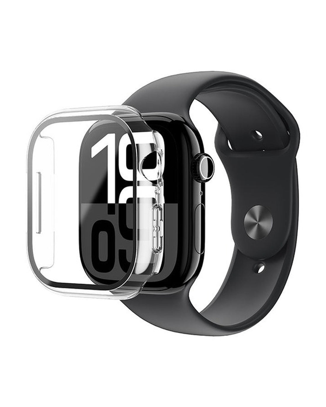 AMAZINGTHING Radix Glass With Case Watch 49mm Transparent - זכוכית מגן עם כיסוי לשעון 49 מ״מ שקוף