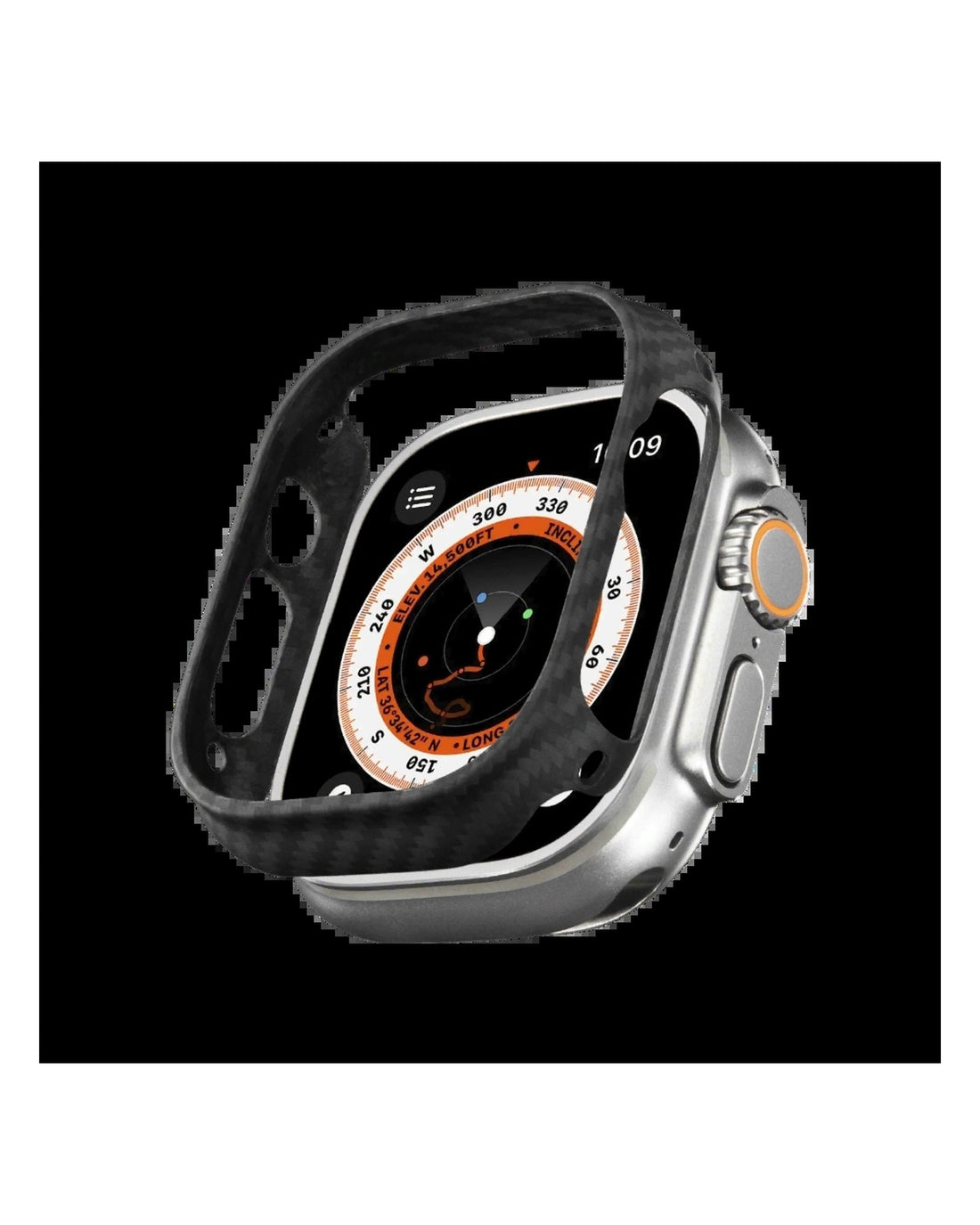 PITAKA Air Case for Apple Watch Ultra 49mm - מגן סיב ארמיד דק במיוחד לאפל ווטש אולטרה 49 מ״מ