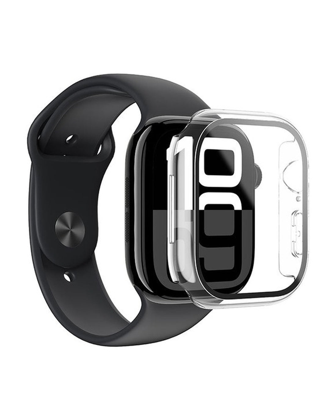 AMAZINGTHING Radix Glass With Case Watch 42mm Transparent - זכוכית מגן עם כיסוי לשעון 42 מ״מ שקוף