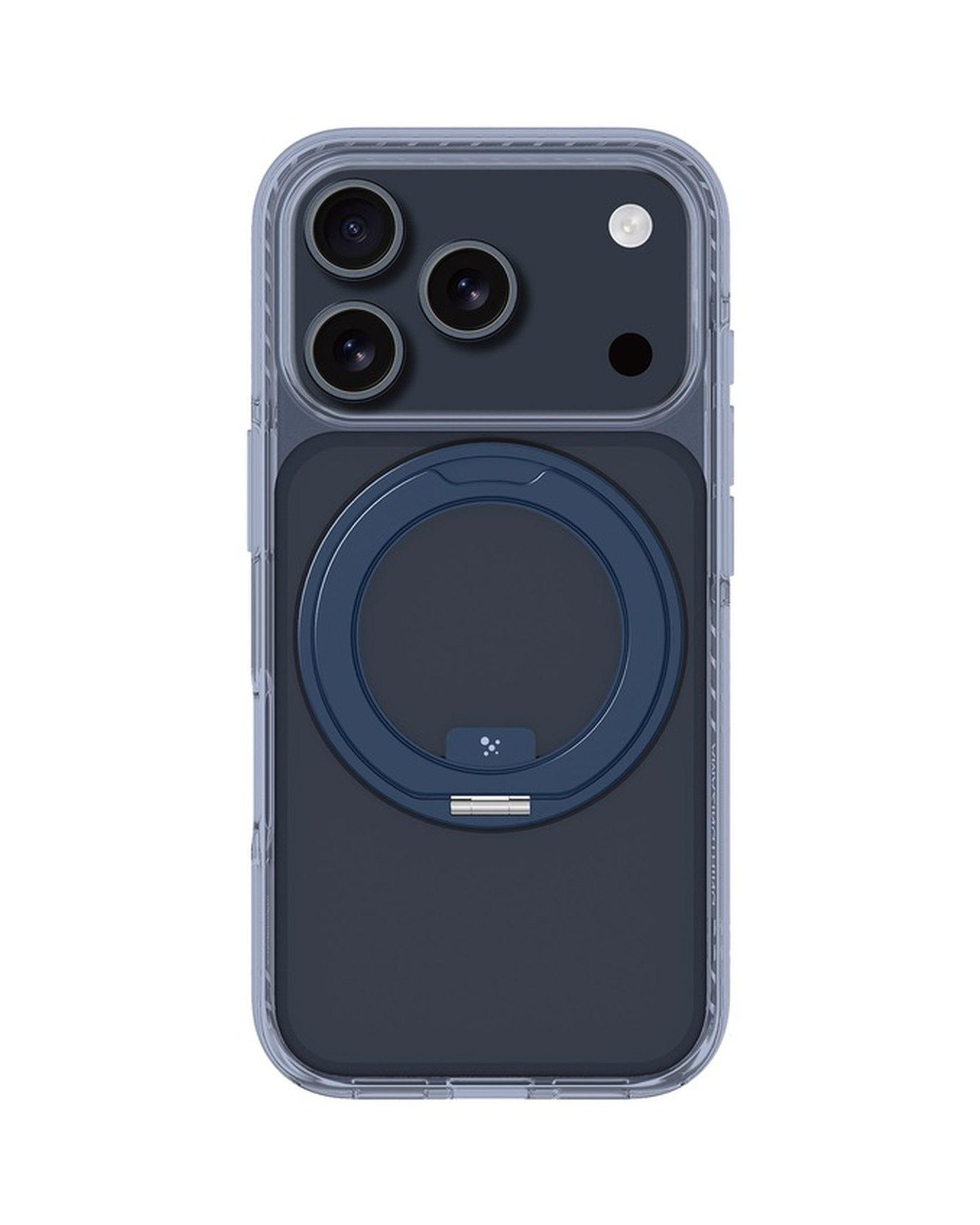 AMAZINGTHING Titan Pro MagSpin Case iPhone 17 Pro Max Clear - מגן פרימיום עם רינג מסתובב לאייפון 17 פרו מקס שקוף