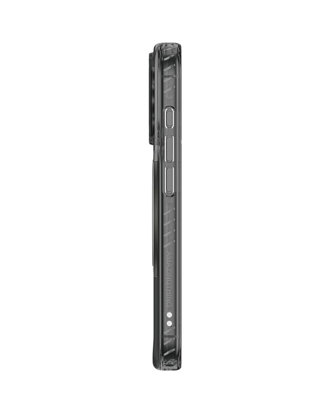 AMAZINGTHING Titan Pro MagSpin Case iPhone 17 Pro Gray - מגן פרימיום עם רינג מסתובב לאייפון 17 פרו אפור