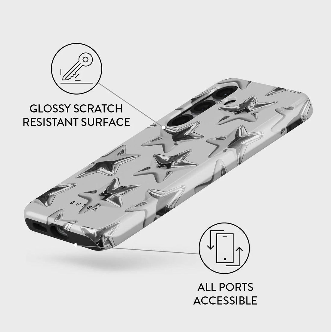 BURGA TOUGH | Hotshot - כיסוי אופנתי לסמסונג S25