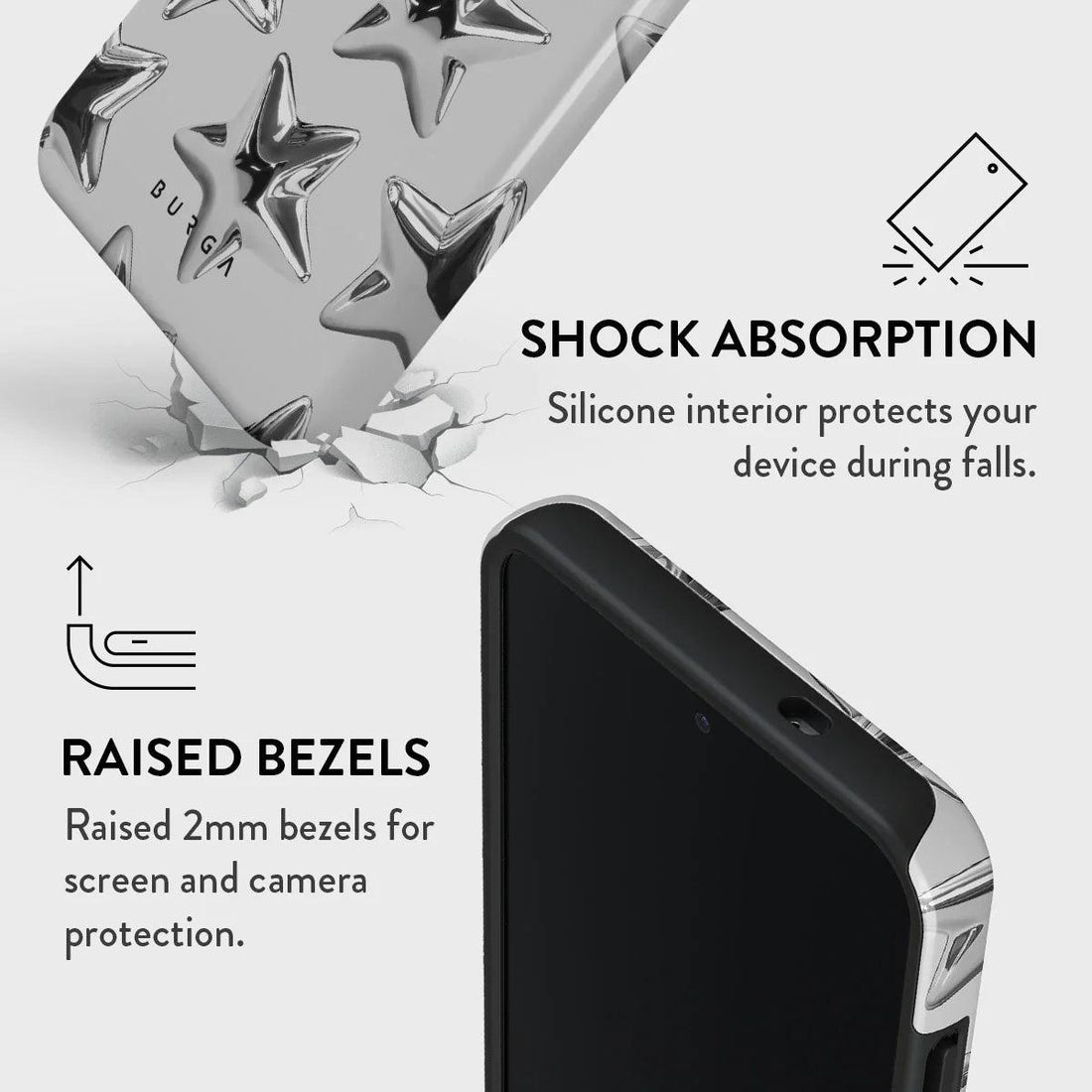 BURGA TOUGH | Hotshot - כיסוי אופנתי לסמסונג S25