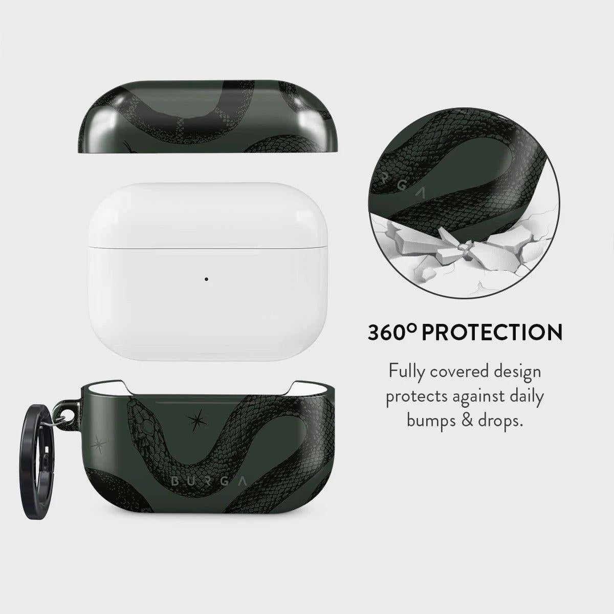 BURGA AIRPODS PRO 2 | POISON - כיסוי אופנתי לאוזניות