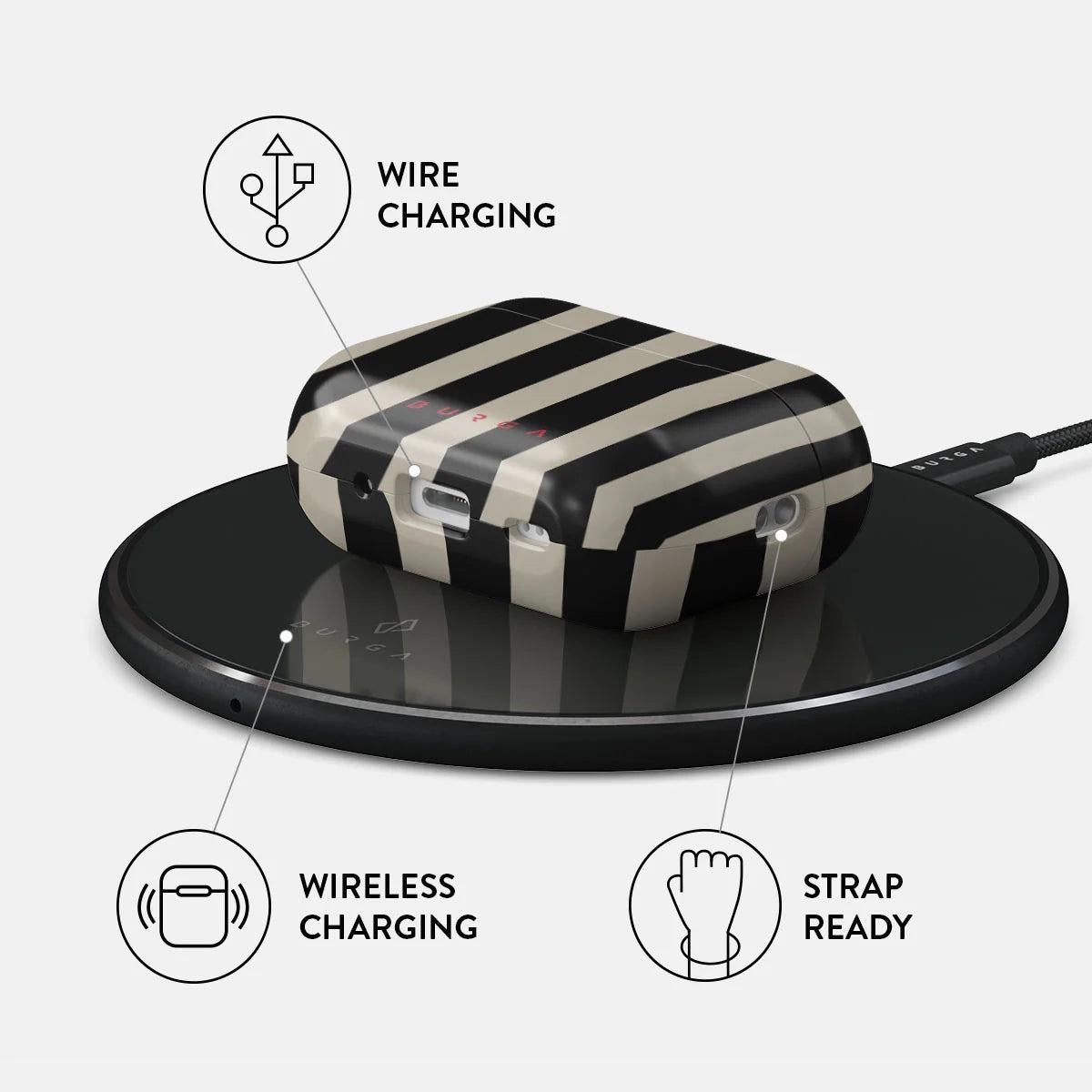 BURGA AIRPODS PRO 2 | PROPHECY - כיסוי אופנתי לאוזניות