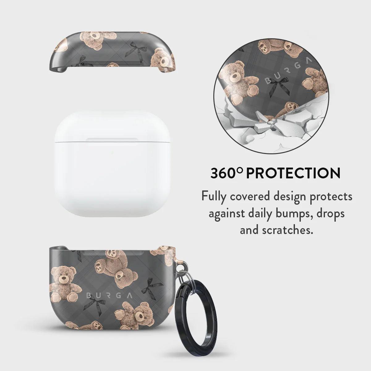BURGA AIRPODS 4 | BFF - כיסוי אופנתי לאוזניות