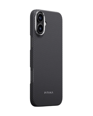 Iphone 16 - Ultra Black | מגן הקרבון הדק והקל בעולם | PITAKA - פיטאקה