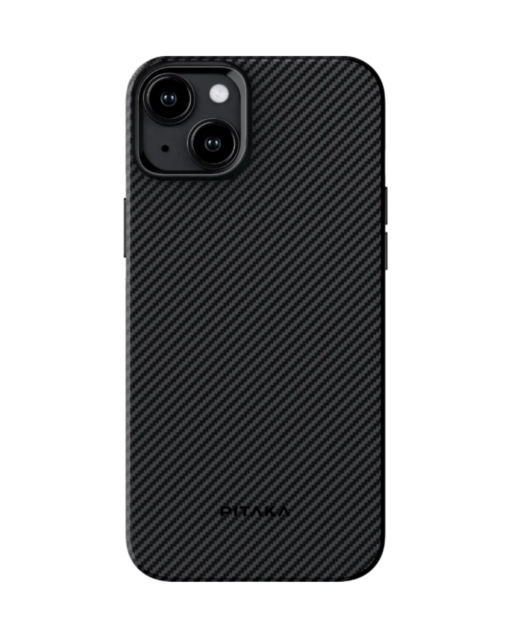 PITAKA - פיטאקה - Iphone 15 - black | מגן הקרבון הדק והקל בעולם