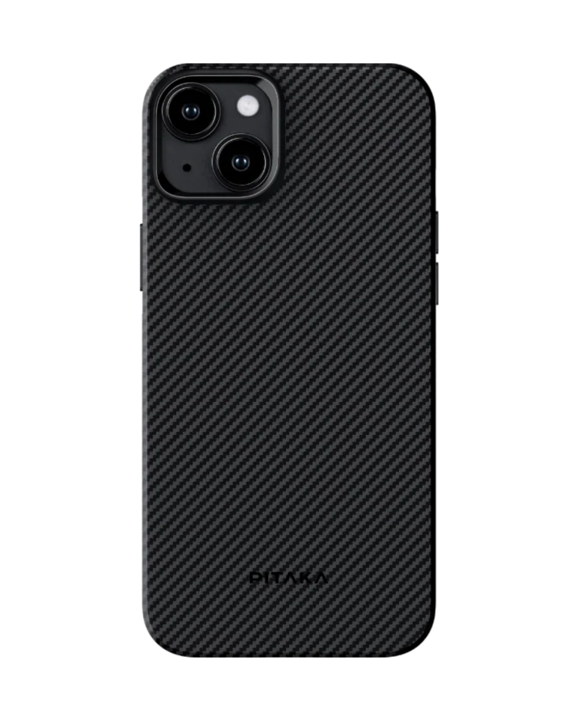PITAKA - פיטאקה - Iphone 15 - black | מגן הקרבון הדק והקל בעולם