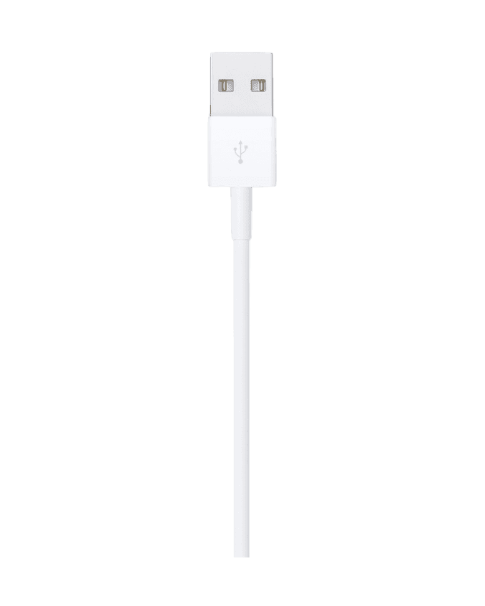 כבל Lightning לחיבור USB מקורי למוצרי אפל באורך 1 מטר