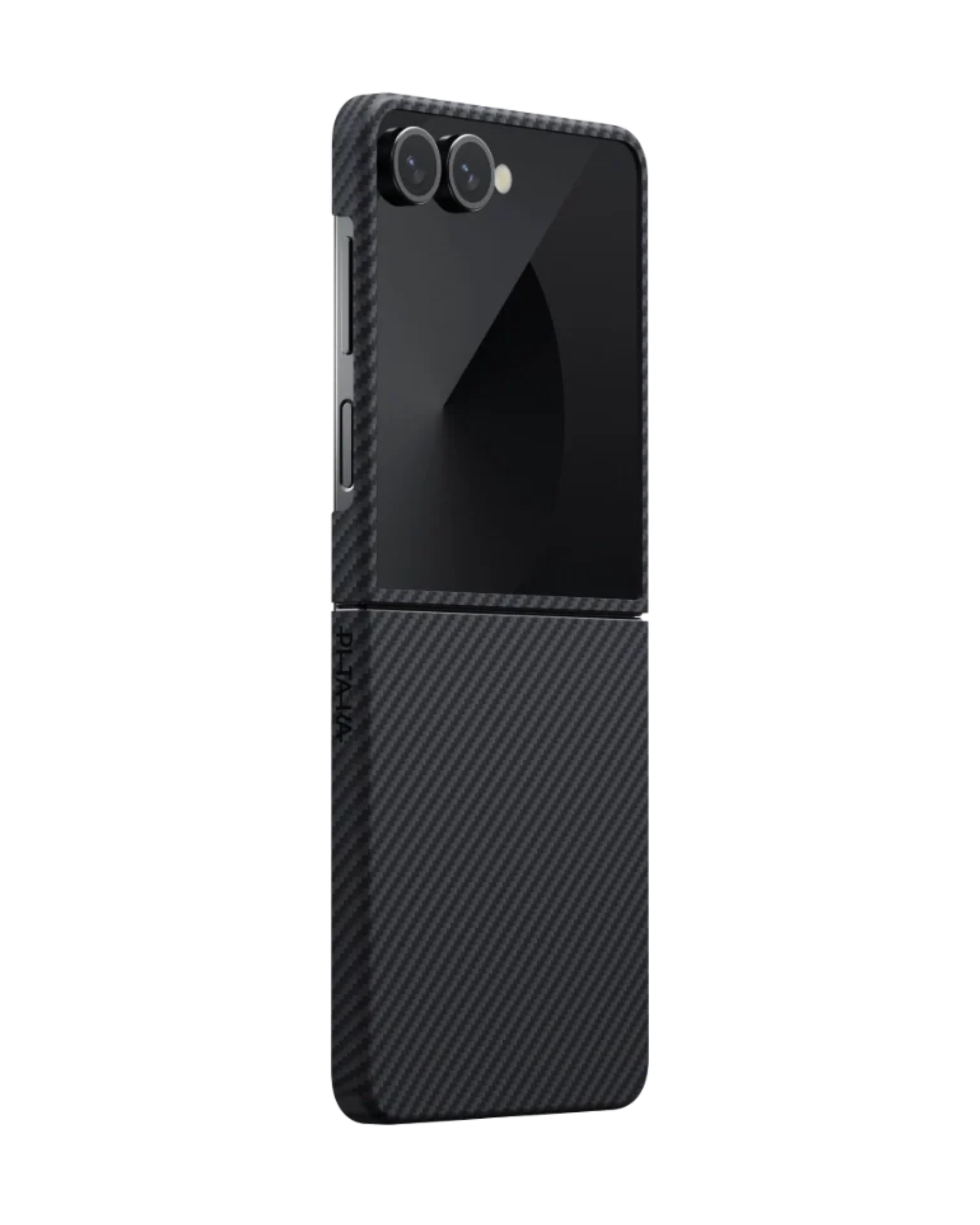 Galaxy Z Flip 7 | Black\Grey מגן הקרבון הדק והקל בעולם | PITAKA - פיטאקה