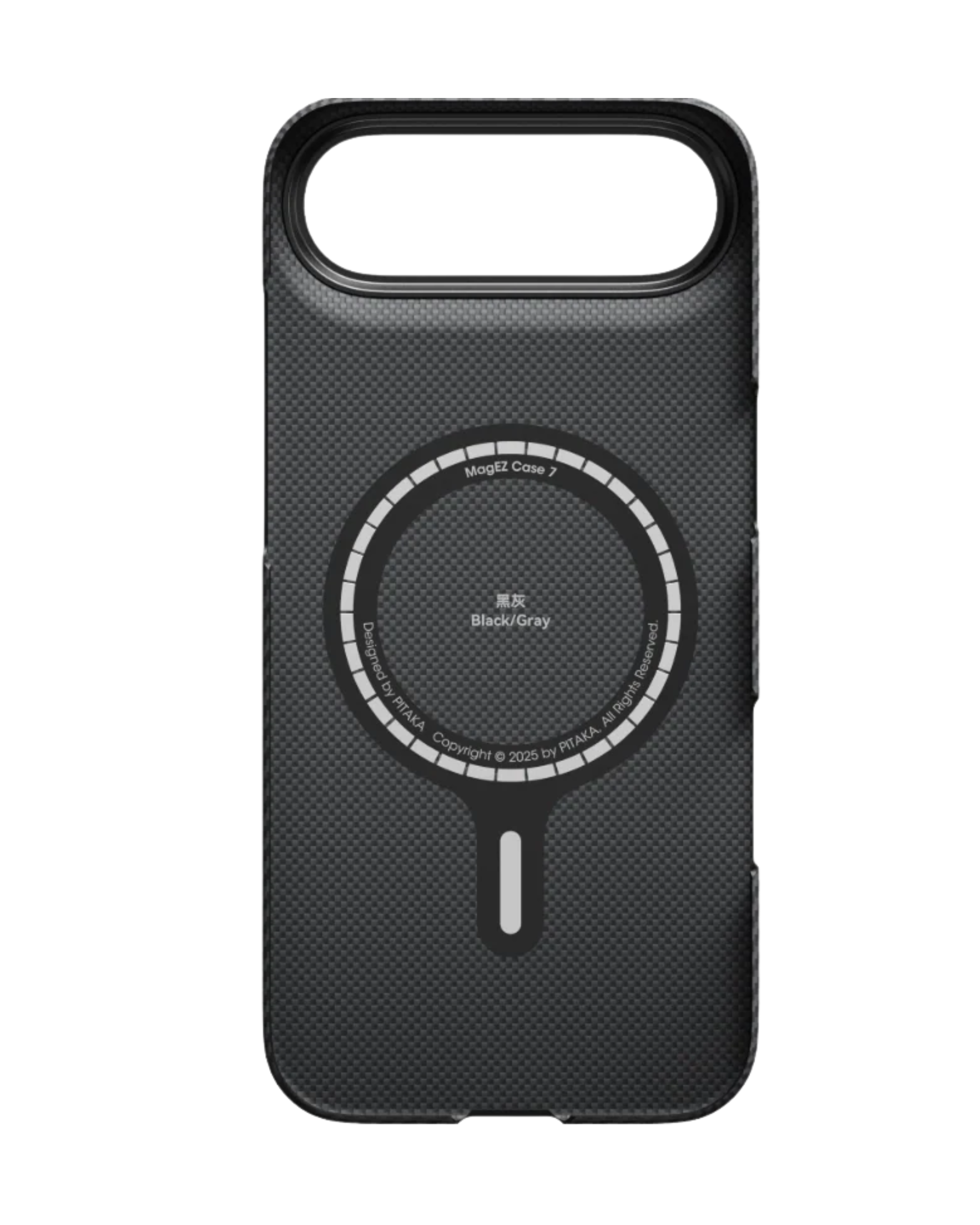 Iphone 17 Air | Black\Grey מגן הקרבון הדק והקל בעולם | PITAKA - פיטאקה