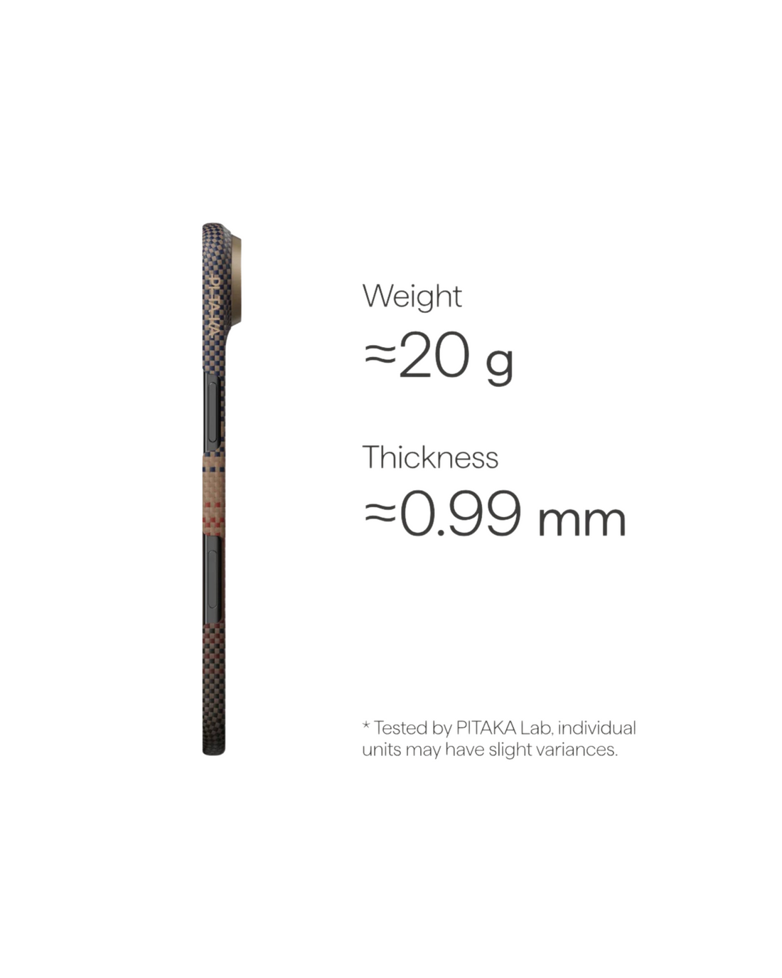 Iphone 17 Air | Sunset מגן הקרבון הדק והקל בעולם | PITAKA - פיטאקה