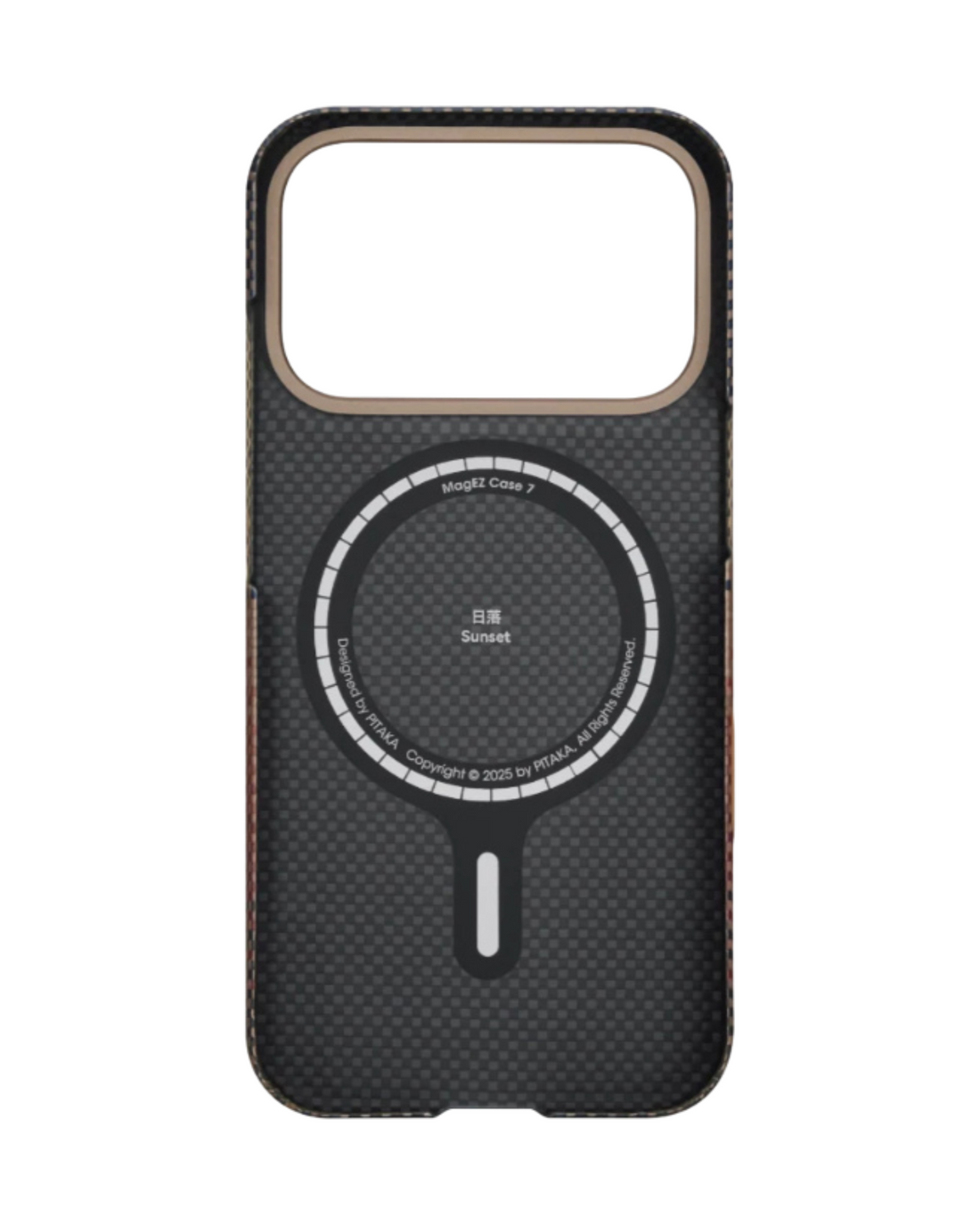 Iphone 17 Pro | Sunset מגן הקרבון הדק והקל בעולם | PITAKA - פיטאקה
