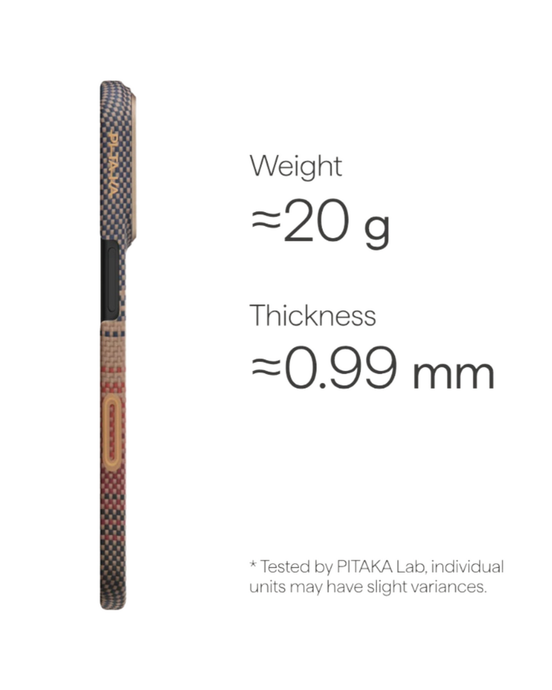 Iphone 17 Pro | Sunset מגן הקרבון הדק והקל בעולם | PITAKA - פיטאקה