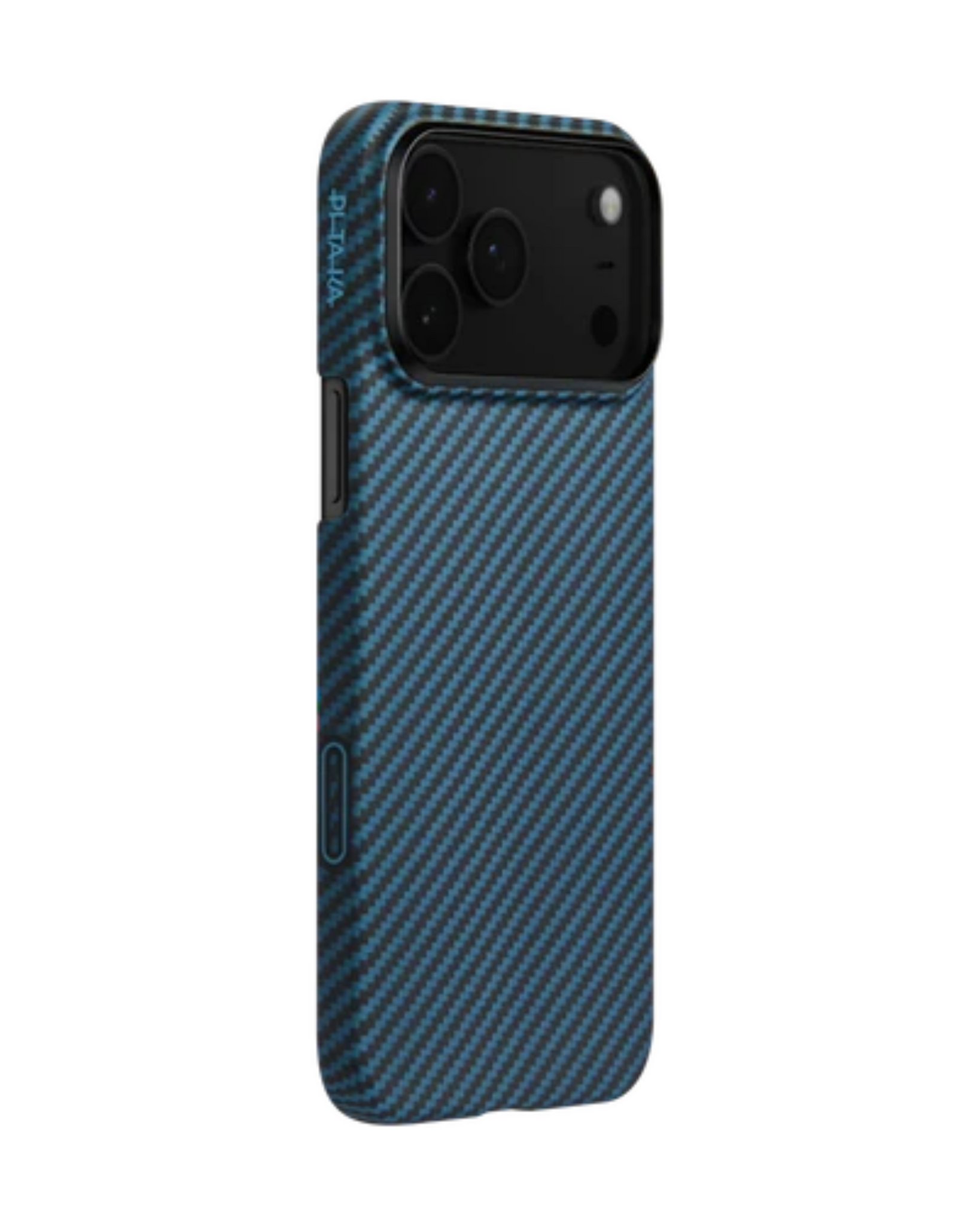 Iphone 17 Pro | Black\Blue מגן הקרבון הדק והקל בעולם | PITAKA - פיטאקה