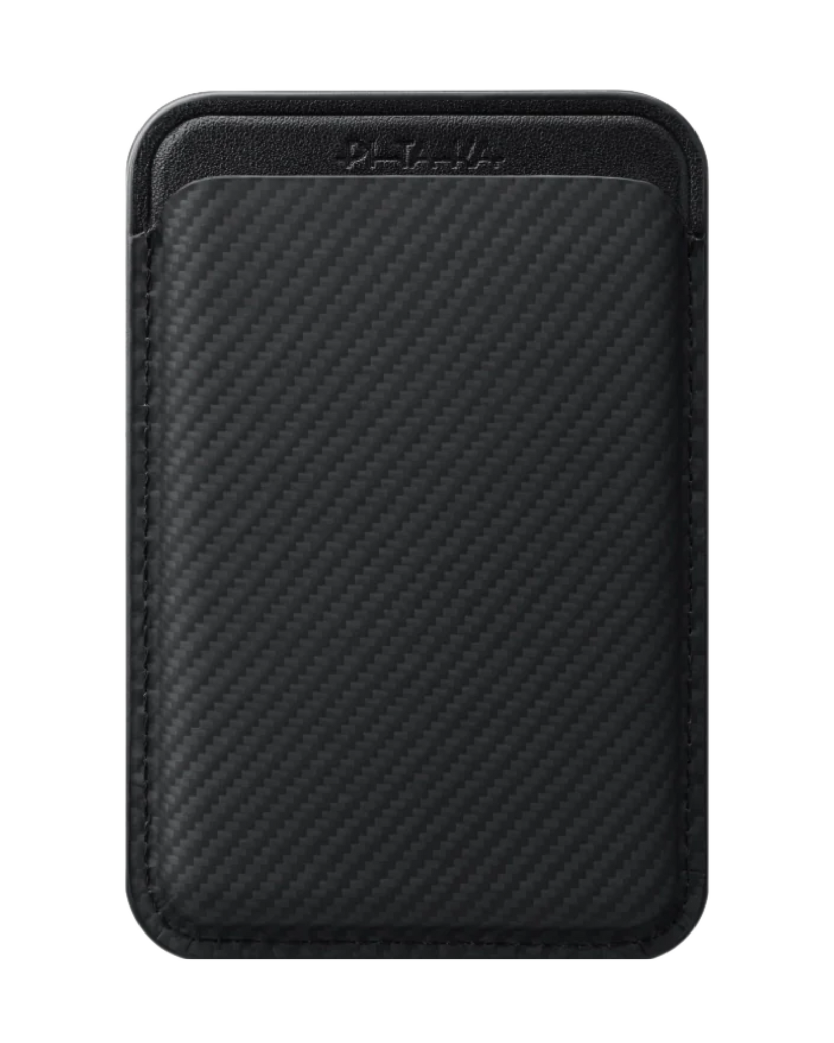 ארנק מגנטי | PITAKA פיטאקה | Magnetic Woven Wallet | Black\Grey