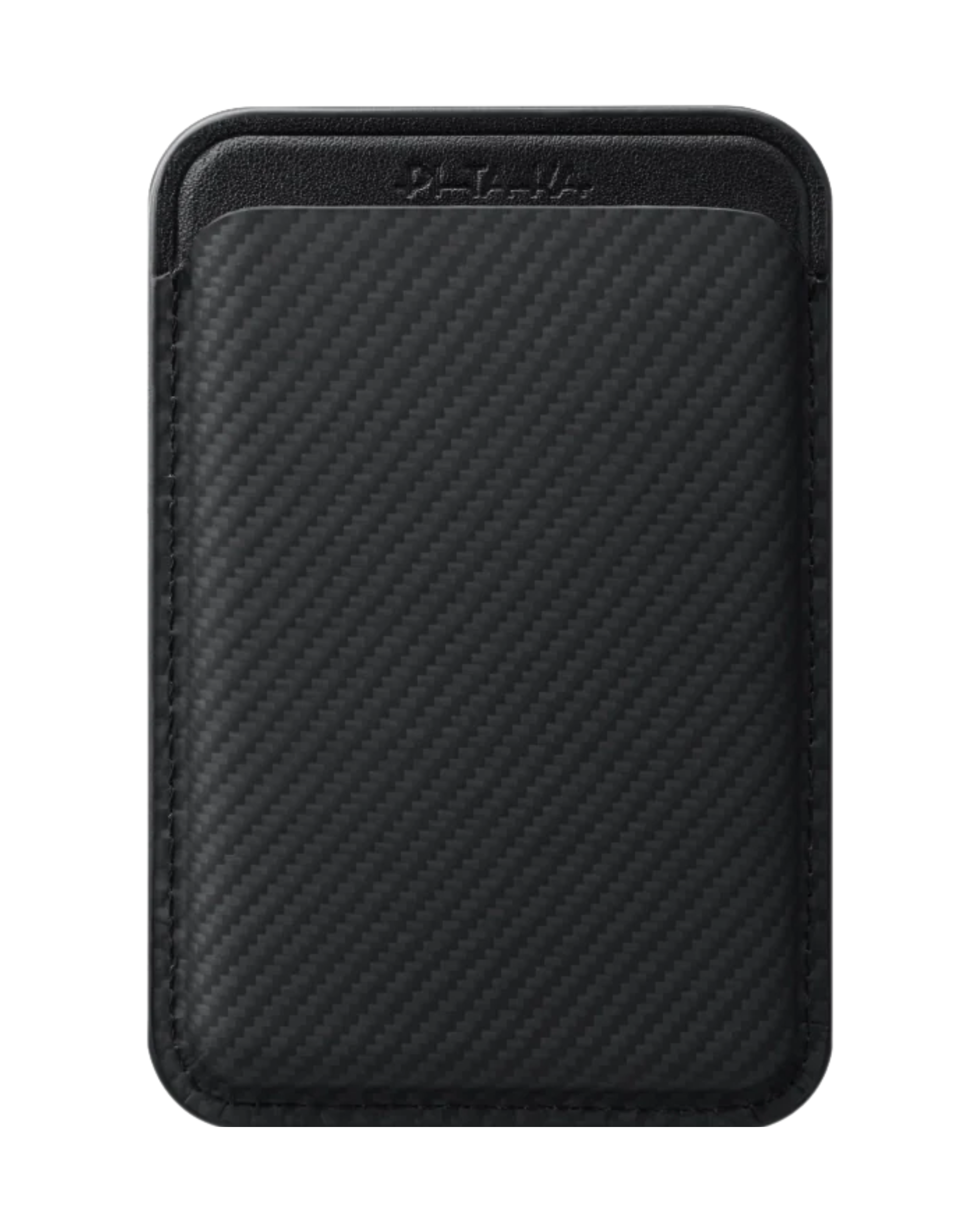 ארנק מגנטי | PITAKA פיטאקה | Magnetic Woven Wallet | Black\Grey