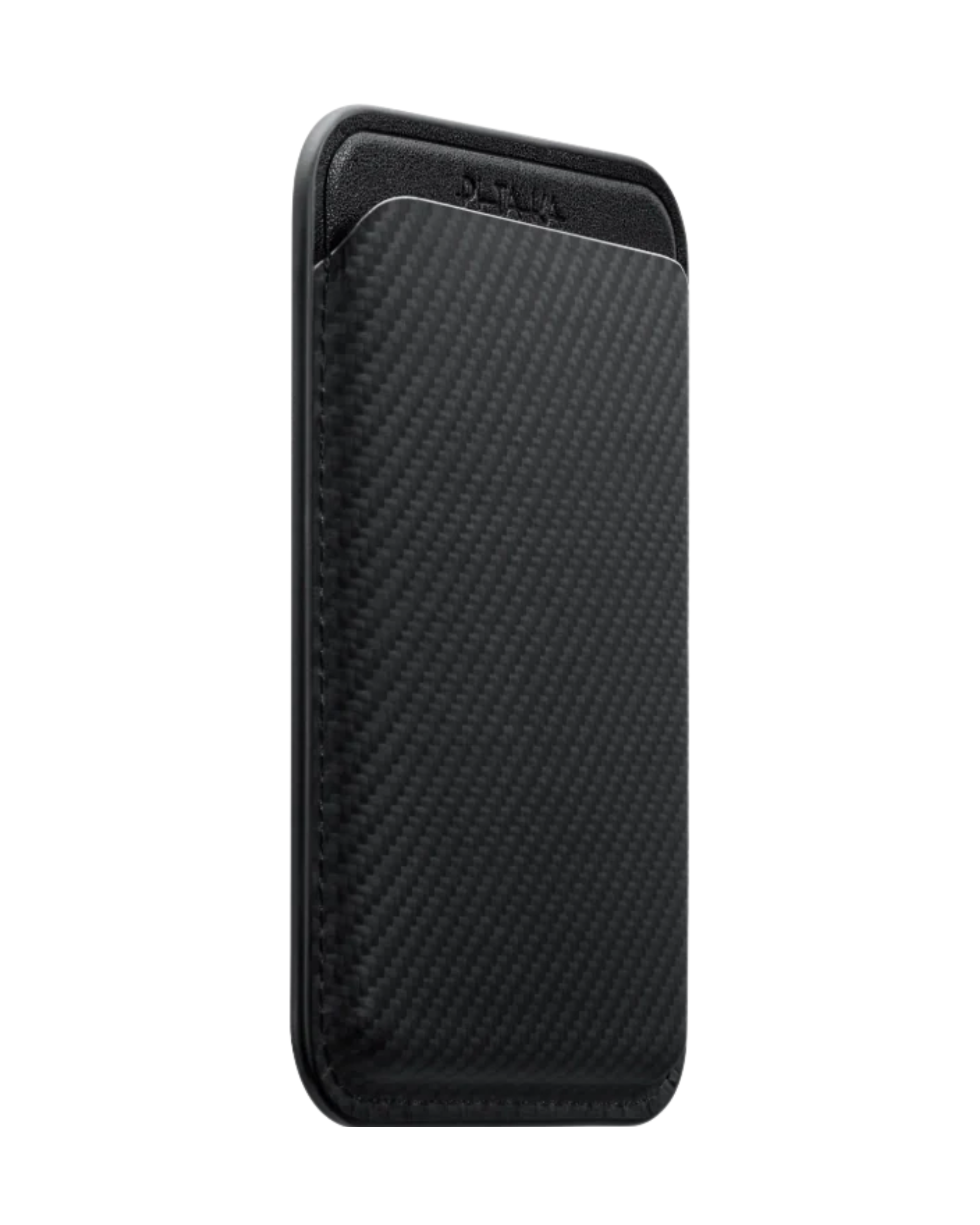 ארנק מגנטי | PITAKA פיטאקה | Magnetic Woven Wallet | Black\Grey