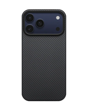iPhone 17 Pro | ההגנה האולטימטיבית בסטייל Aramid | UltraGuard | Black\Grey