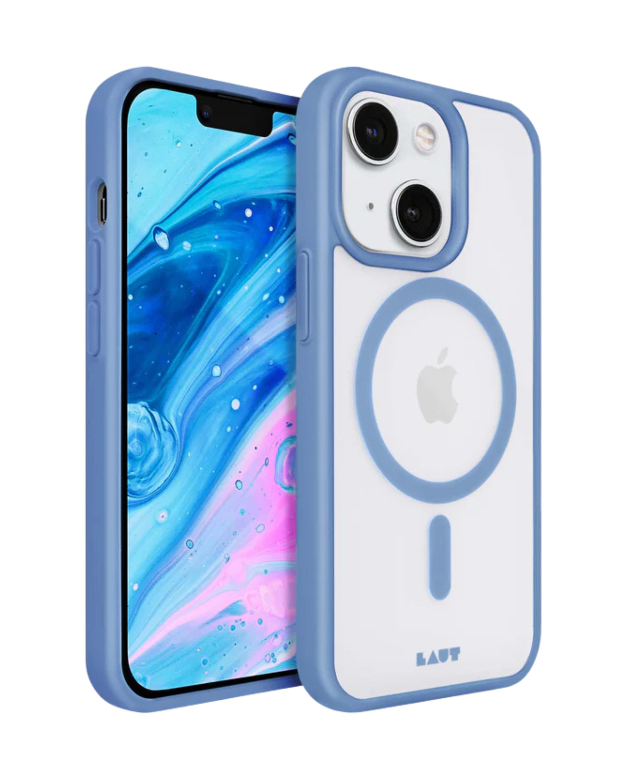 כיסוי מבית LAUT | אייפון 14 פרו מקס | OCEAN BLUE | HUEX PROTECT