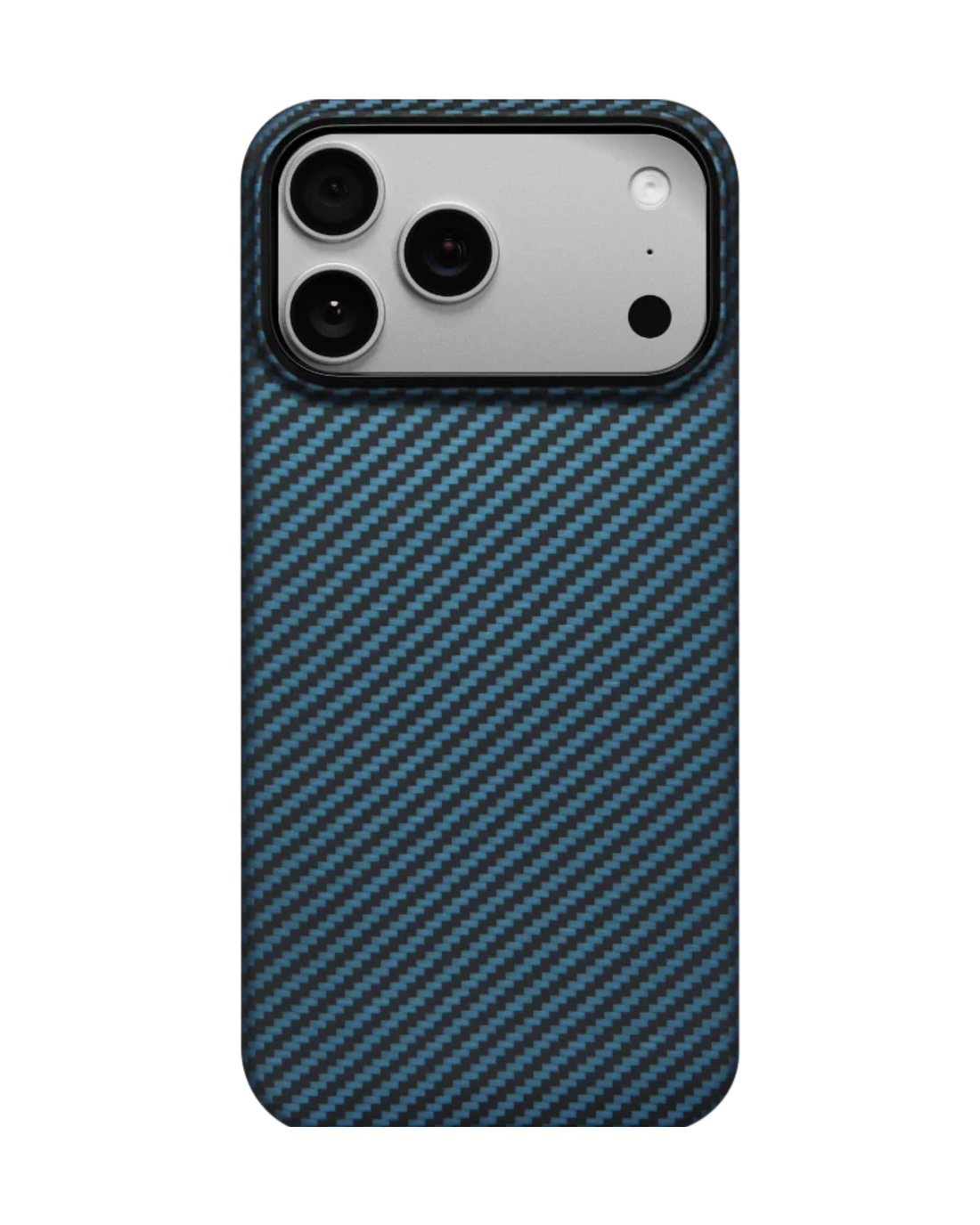 Iphone 17 Pro | Black\Blue מגן הקרבון הדק והקל בעולם | PITAKA - פיטאקה