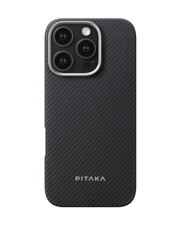 Iphone 16 Pro Max - Ultra Black | מגן הקרבון הדק והקל בעולם | PITAKA - פיטאקה